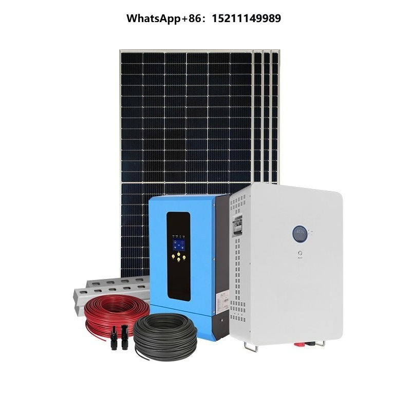Solar Panel Monocrystalline - Solar Generator Home Use 220V Off-grid