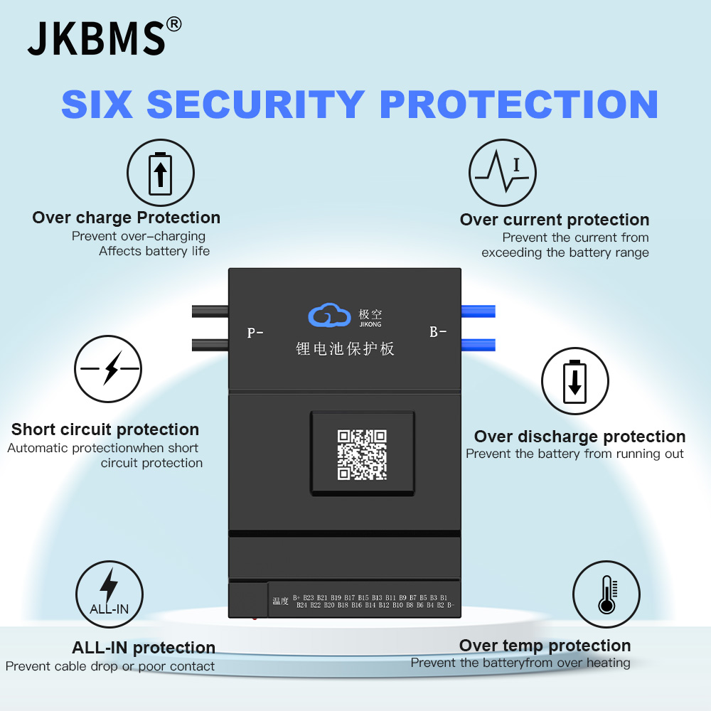JKBMS 12S 13S 14S 15S 16S 17S  - Lithium Battery 100Ah review and price