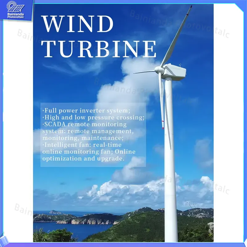 3KW 5KW 10KW Hybrid Wind Solar - Renewable Energy Solutions review and price