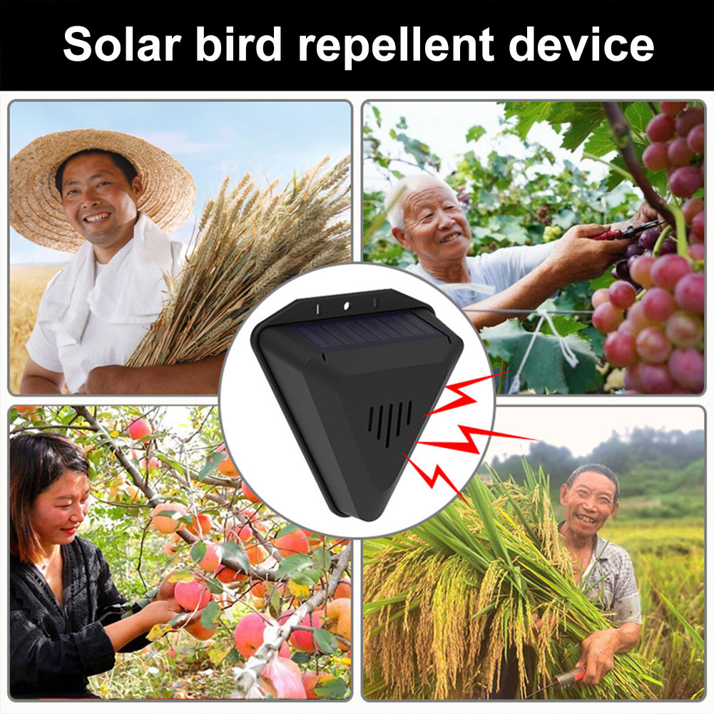 Solar Bird Repeller with 13 So - Solar Panel Monocrystalline review and price